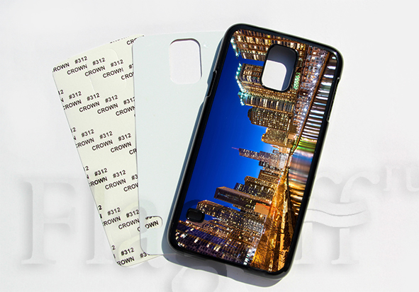 Чехол для Samsung S6 Galaxy 2D черный для плоского пресса