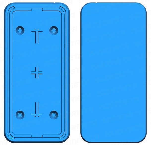 Оснастка для печати на чехле для iphone  6 plus/7 plus/8 plus