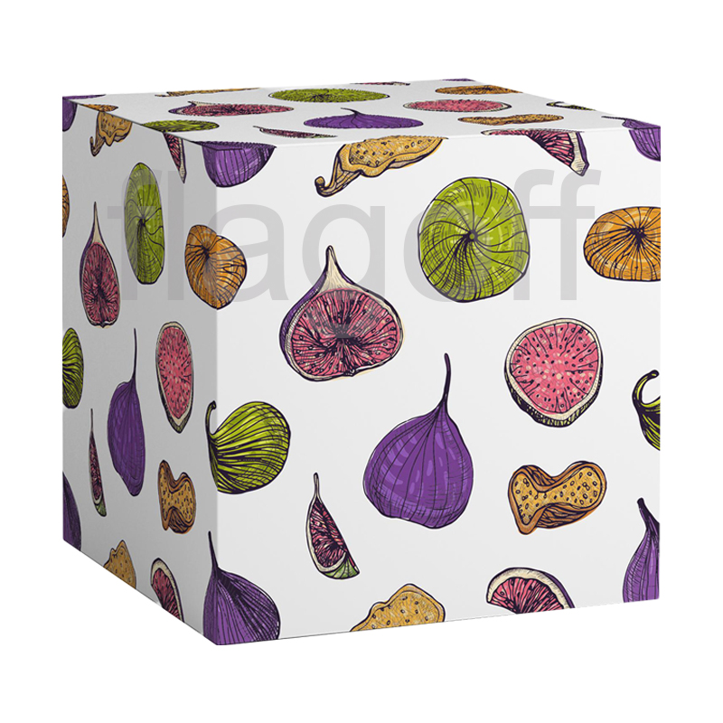 Коробка подарочная для кружки Веселый плод, мелованный картон
