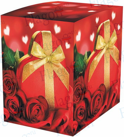 картинка Коробка подарочная для кружки Подарочная, мелованный картон