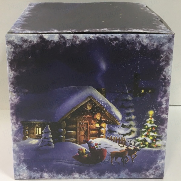 картинка Коробка подарочная для кружки Новогодняя сказка, мелованный картон