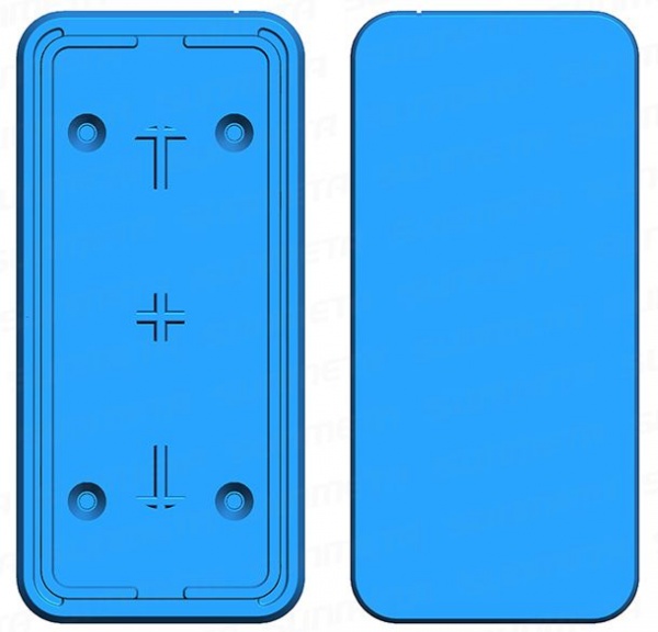Оснастка для печати на чехле для iphone 5