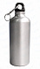 Бутылка спортивная металлическая, серебро, 500 мл