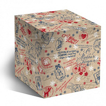 картинка Коробка подарочная для кружки Посылка от Деда Мороза, мелованный картон