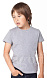 Детская футболка меланж серая для сублимации