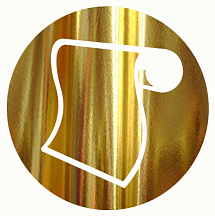 картинка Пленка термотрансферная Металлик UniTex Золото от магазина Одежда+