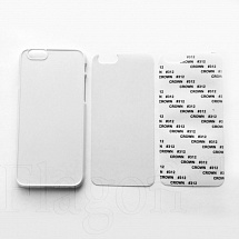 Чехол для IPhone 6 2D белый для плоского пресса