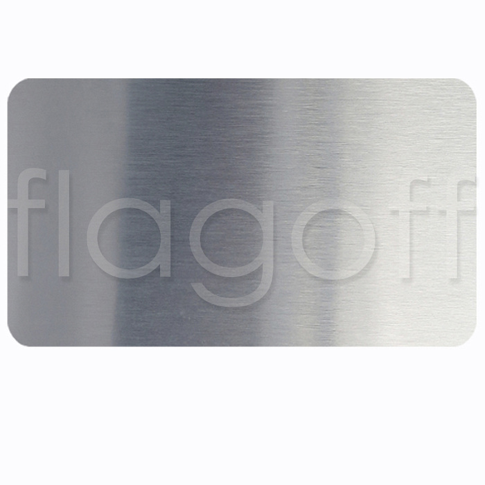 Бейдж 70*40 шлиф серебро для сублимации алюминий