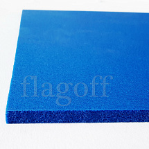 Коврик синий для плоского пресса 40*60 см, силиконовый