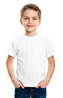 Детская футболка стрейч имитация хлопка для сублимации