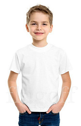 Детская футболка стрейч имитация хлопка для сублимации