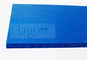 Коврик синий для плоского пресса 40*50 см, силиконовый