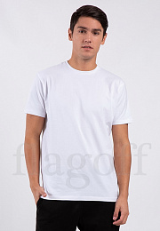 картинка Футболка белая хлопок 100% от магазина Одежда+