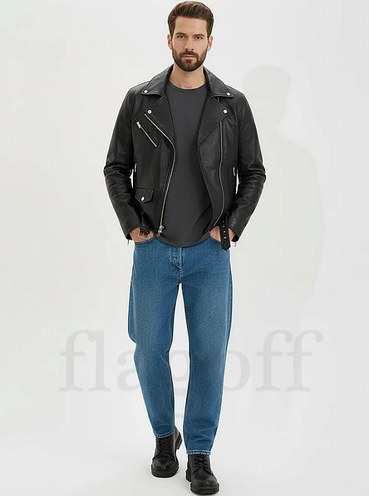 картинка Футболка серый тёмный хлопок 100%