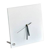 Часы стеклянные  квадрат (20х20х0,3 см) для сублимации