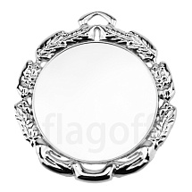 картинка Медаль"ясень" серебро для сублимации д.68мм от магазина Одежда+