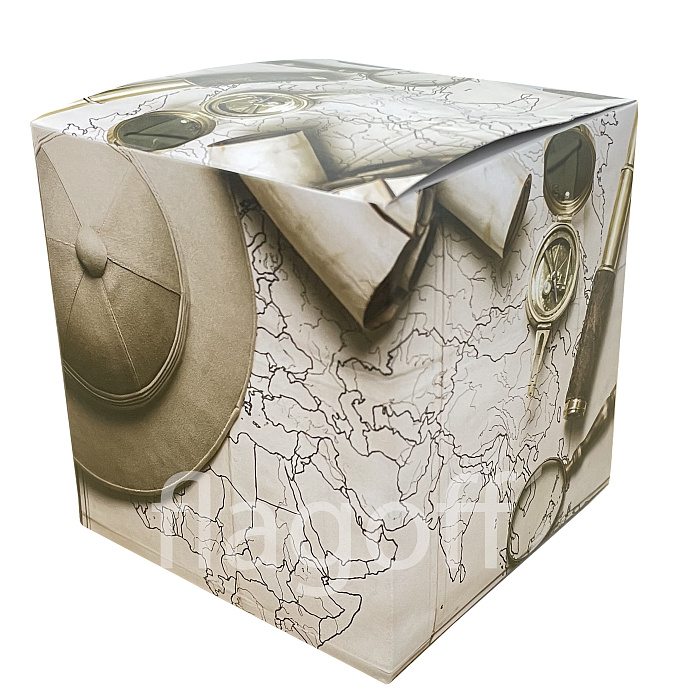 картинка Коробка подарочная для кружки Исследователь, мелованный картон