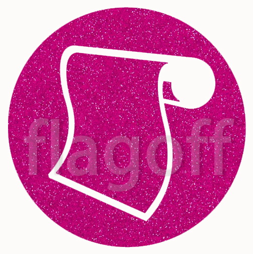 картинка Пленка термотрансферная Glitter UniTex Розовый