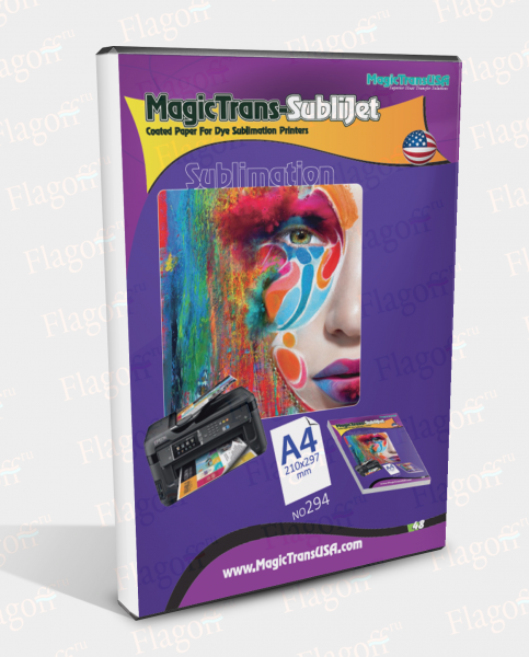 Бумага для сублимации Magic Trans, 100г/A4/100л