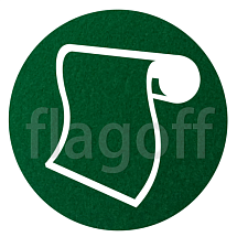картинка Флок зелёный пленка термотрансферная Flock UniTex 