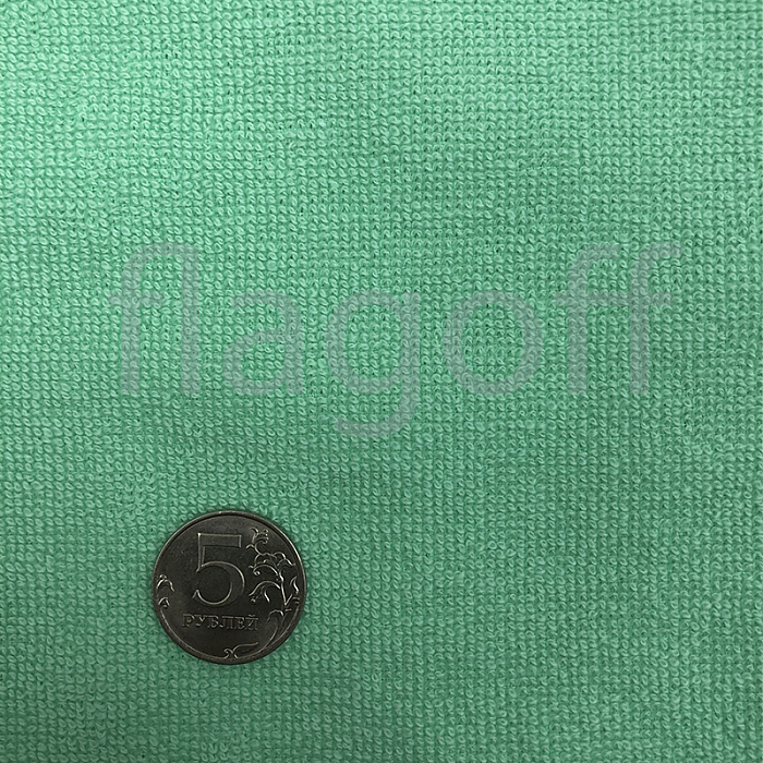 Полотенце 30*70 зеленое  для сублимационной печати